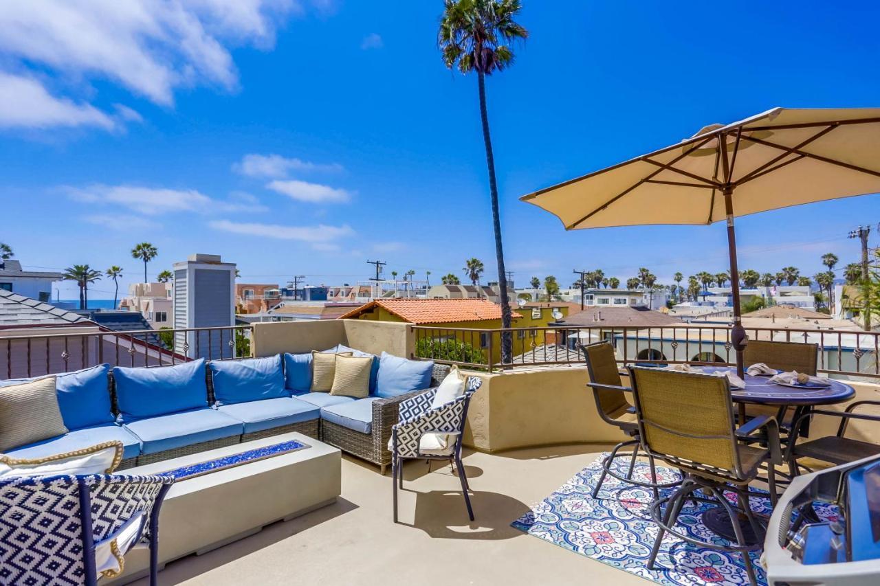 Stunning Ocean View Home W Rooftop Terrace, Firepit, Fast Wifi, Ac & Parking! San Diego Exterior photo