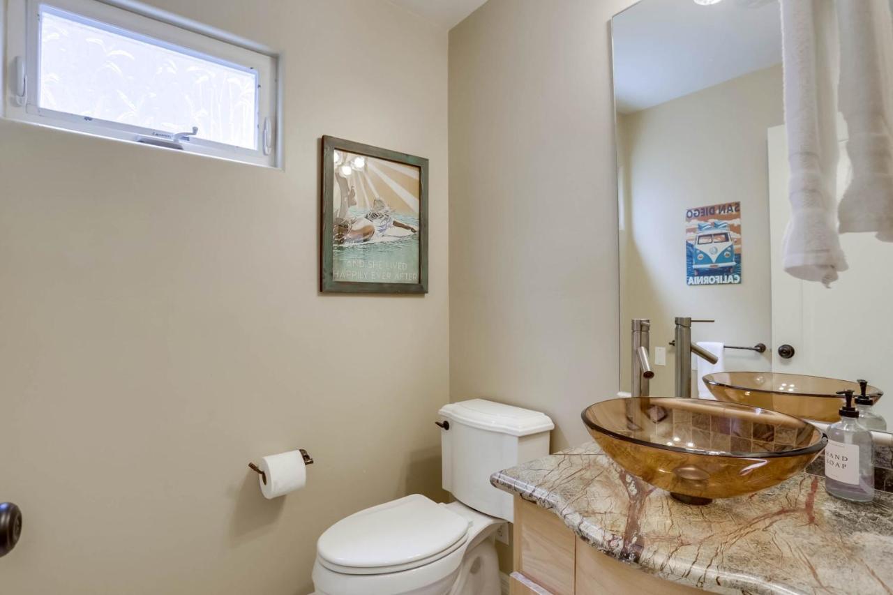 Stunning Ocean View Home W Rooftop Terrace, Firepit, Fast Wifi, Ac & Parking! San Diego Exterior photo