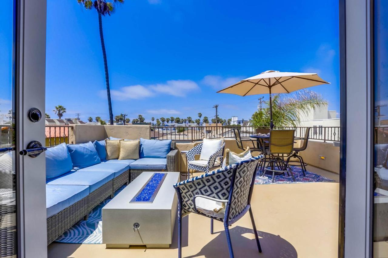 Stunning Ocean View Home W Rooftop Terrace, Firepit, Fast Wifi, Ac & Parking! San Diego Exterior photo