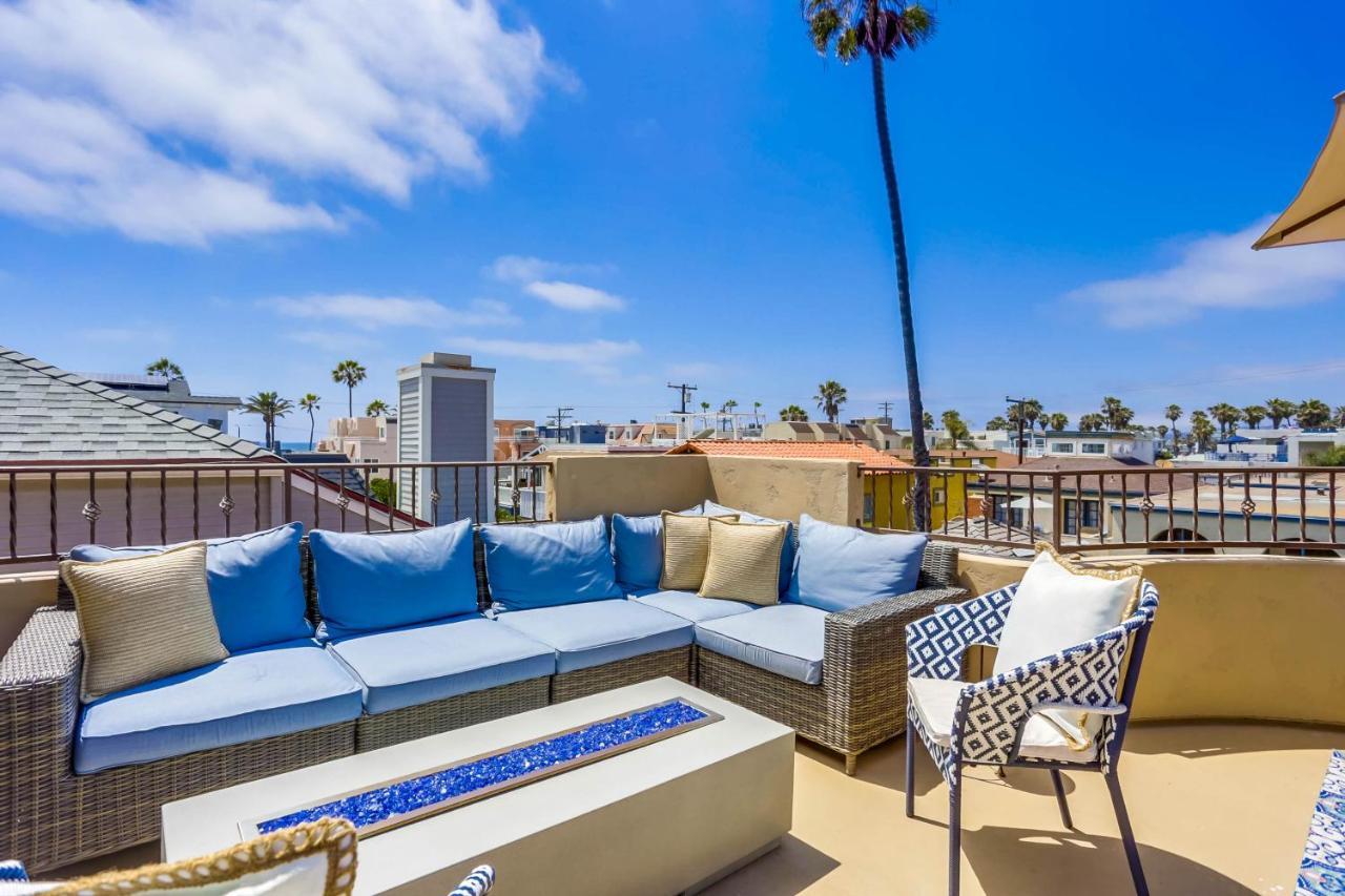 Stunning Ocean View Home W Rooftop Terrace, Firepit, Fast Wifi, Ac & Parking! San Diego Exterior photo